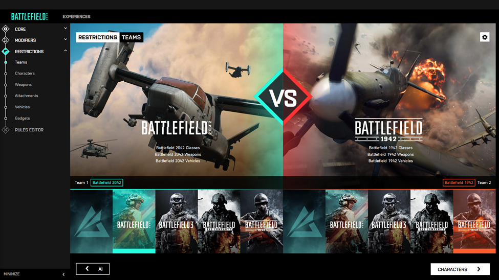 Brandneuer Battlefield Portal Gameplay-Trailer und viele neue Informationen zum ultimativen Battlefield-Builder 11 11 select from map defaults
