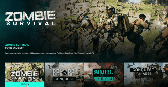 Battlefield 2042: Nun mit offiziellem Zombie Survival XP Farming Spielmodus 1 2022 01 20 18 21 16 NVIDIA GeForce Overlay DT