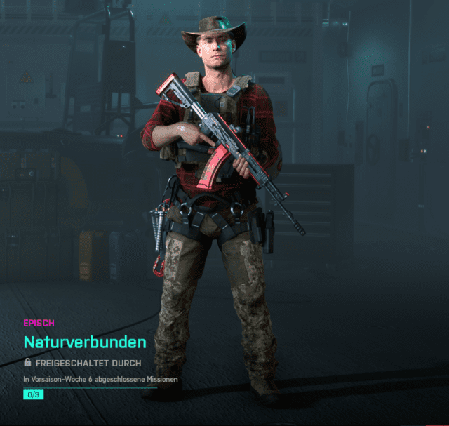 Battlefield 2042 Pre-Season: Sechste wöchentliche Mission gestartet 2 Mackay Skin Naturverbunden Menu