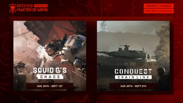 Battlefield 2042: Battle Pass Aufgaben und Spielmodi für Season 2 – Woche 1 2 S2 W1 WeeklyRadar FeaturedExperiences 600x338 1