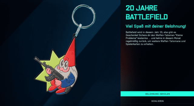 Battlefield 2042: "20th Anniversary of Battlefield" Playcards jetzt verfügbar 6 2022 09 07 22 49 43 Battlefield™ 2042