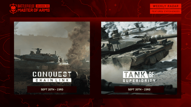 Battlefield 2042: Battle Pass Aufgaben und Spielmodi für Season 2 – Woche 4 2 S2 W4 WeeklyRadar FeaturedExperiences