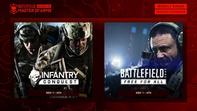 Battlefield 2042: Battle Pass Aufgaben und Spielmodi für Season 2 – Woche 10 2 S2W10 BattlePass FeaturedExperiences