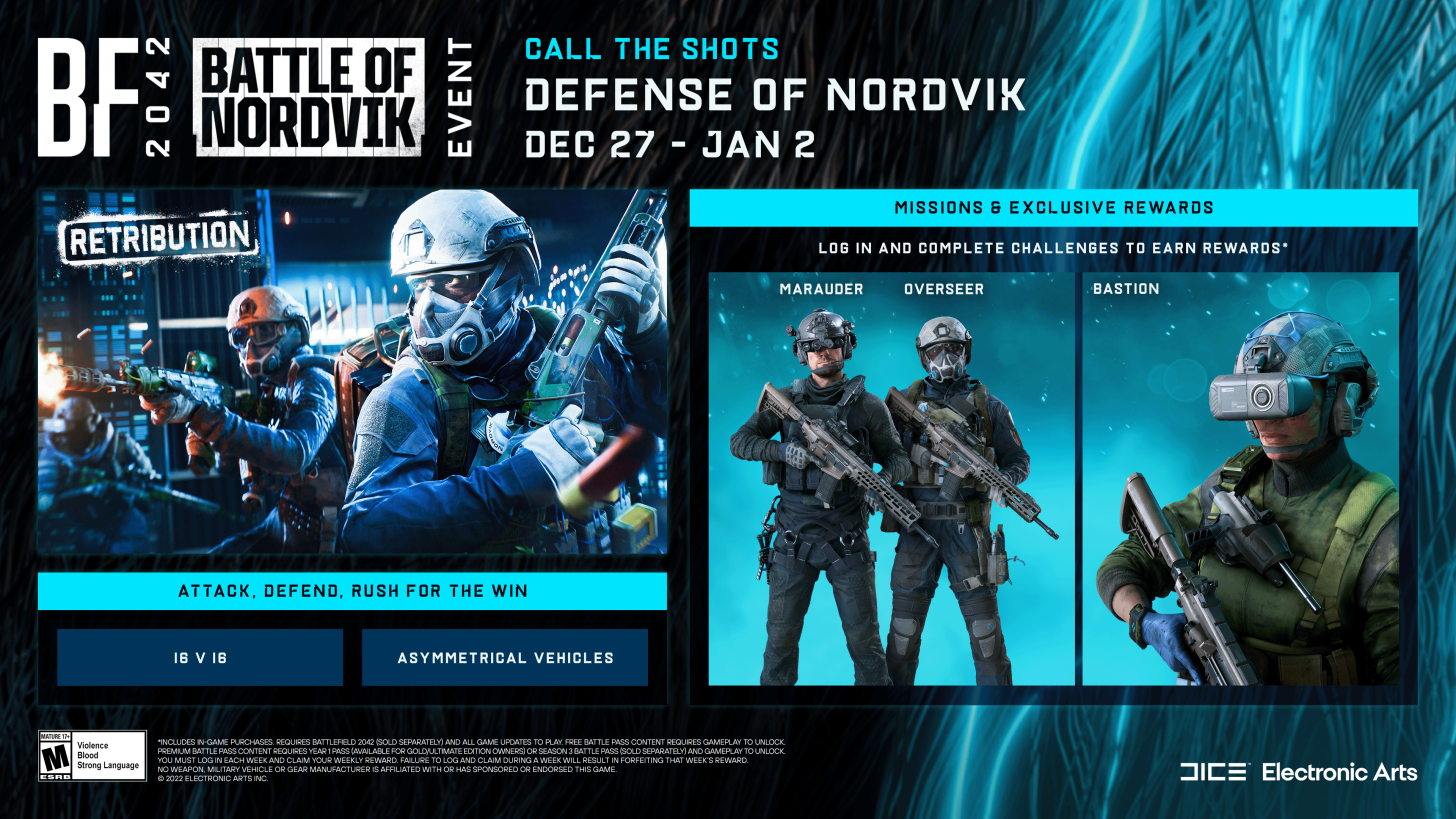Battlefield 2042: DICE kündigt Schlacht um Nordvik-Event an 6 bf2042 s3 midseasonevent beautyshot week2.png.adapt .1456w