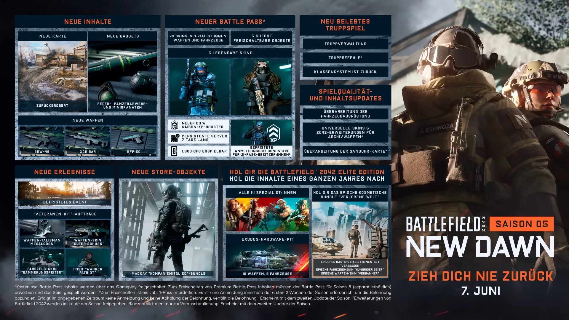 Battlefield 2042 Season 5: New Dawn Gameplay Trailer, Battle Pass Infos & Season-Start am 07. Juni 9 Battlefield 2042 Saison 5 New Dawn Gameplay Trailer 2 33 screenshot