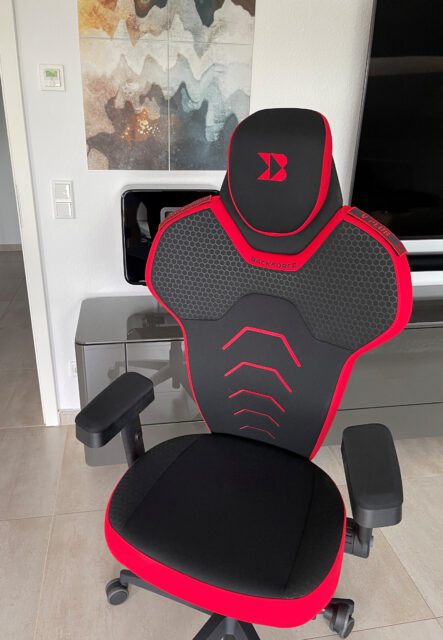 Testbericht: Backforce V Plus Gaming-Stuhl 4 Backforce V Plus Rot 4