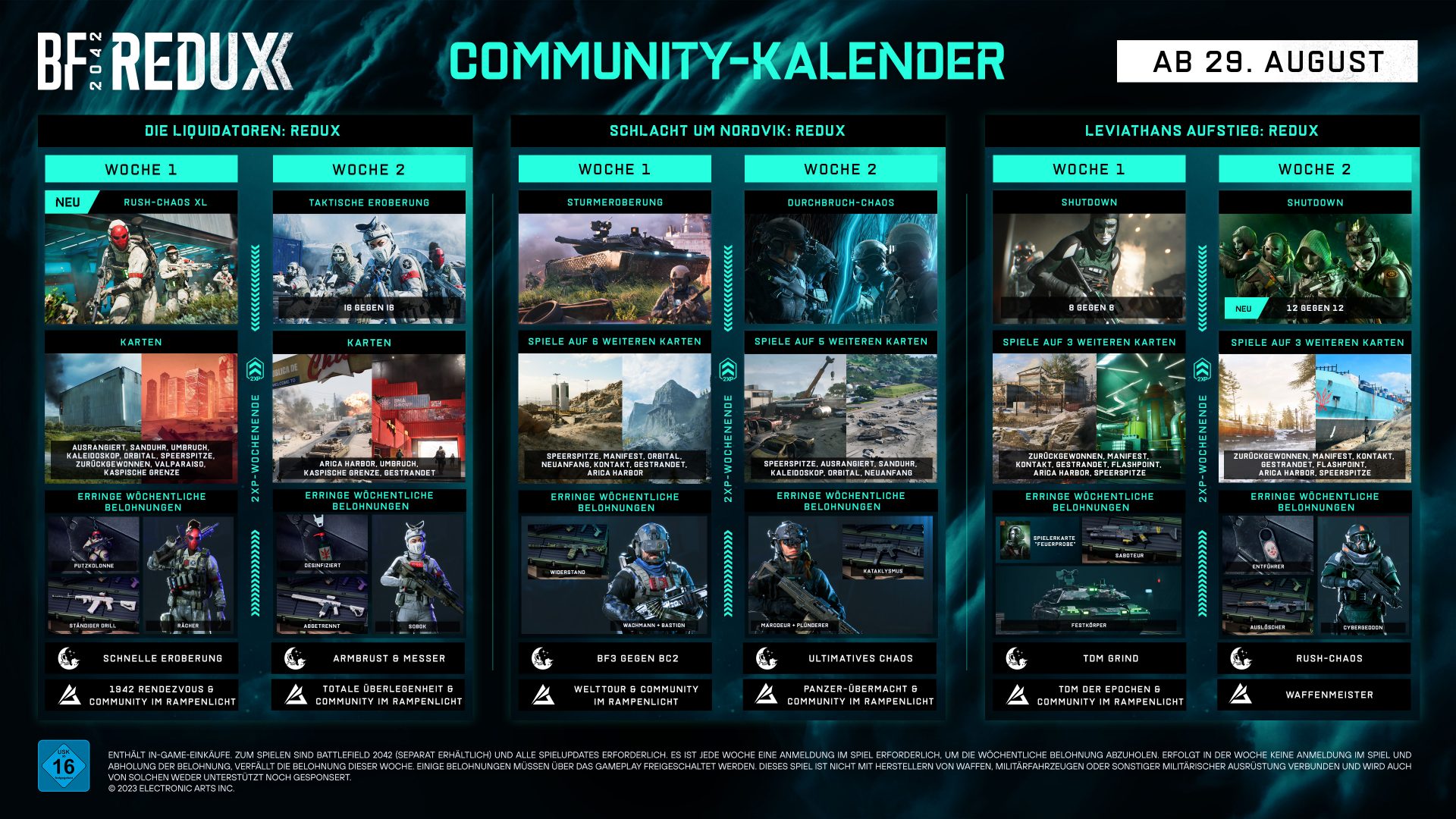 Battlefield 2042 Season 6 startet im Oktober 2023 & Sechs Wochen Event "Redux" angekündigt 4 bf2042 redux calendar 3840x2160 de de.jpg.adapt .1920w