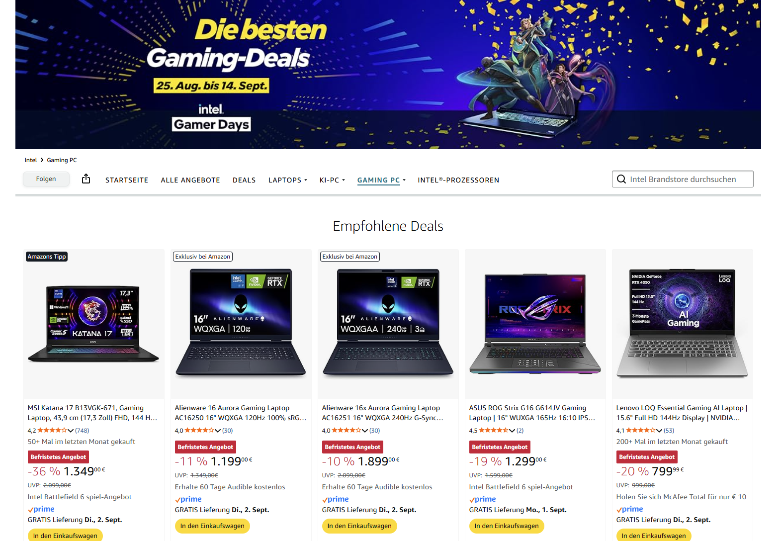 Intel Gamer Days 2025: Battlefield 6 gratis beim Kauf von Intel-Produkten 1 image