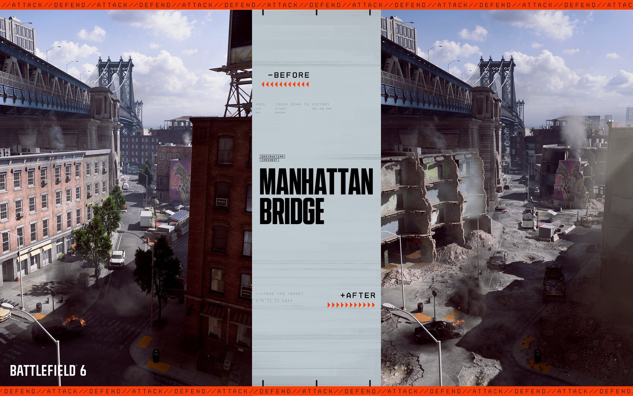 Battlefield 6: Neuer Screenshot enthüllt Manhattan Bridge Map und Zerstörungslevel 2 Battlefield 6 Manhattan Bridge Map zerstoerung