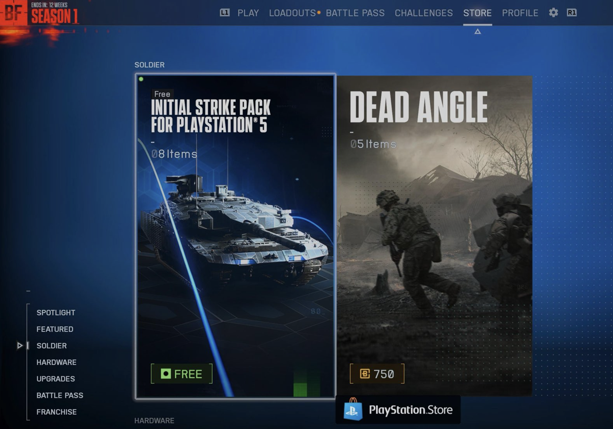 Exklusiv für PlayStation Plus: Rogue Ops & Initial Strike Packs kostenlos 2 Battlefield 6 Initial Strike Pack
