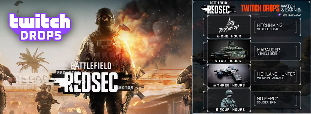battlefield redsec twitch drops teaser