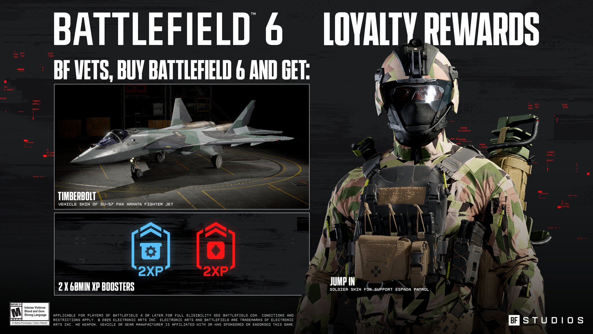 Battlefield 6 Loyalty Rewards erklärt: Exklusive Skins und XP für Serienveteranen 1 Battlefield 6 Loyalty Rewards erklaert Exklusive Skins und XP fuer Serienveteranen
