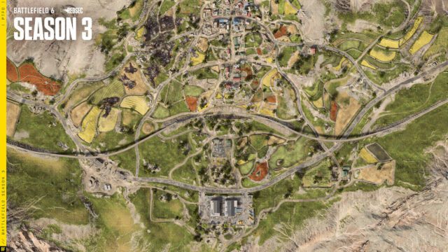Battlefield 6: Season 3 - Warlords Supremacy startet am 12. Mai – Das erwartet euch an Tag 1 und im Verlauf der neun Season 1 BF6 S3 Golmud Map 1920x1080 Logo only